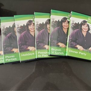 Set of 6 Ina Garten Barefoot Contessa DVDs